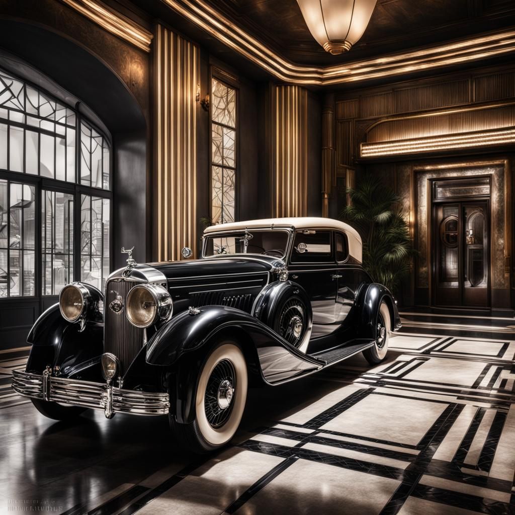 Art Deco inspired