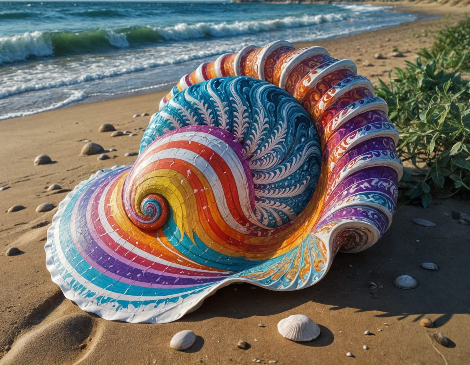 Rainbow Shell  by @aph