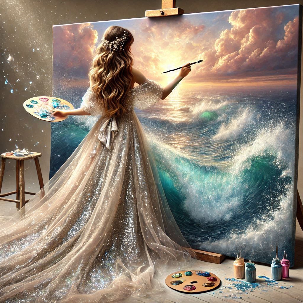 painting the sea