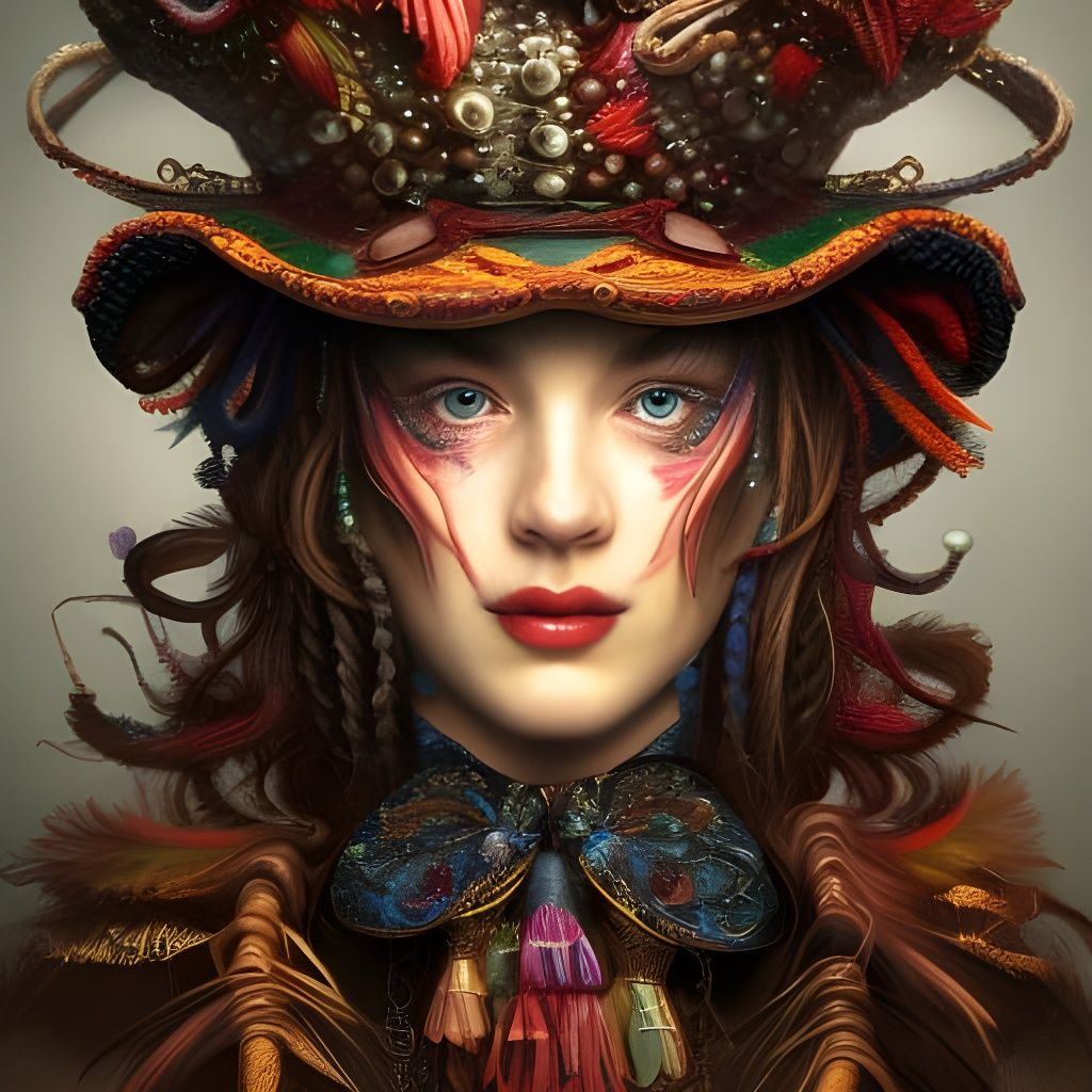 Mad Hatter - AI Generated Artwork - NightCafe Creator