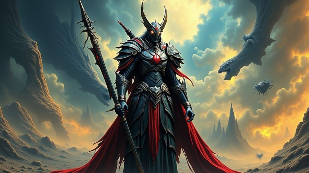 <lora:More Warriors:1.0>warrior alien