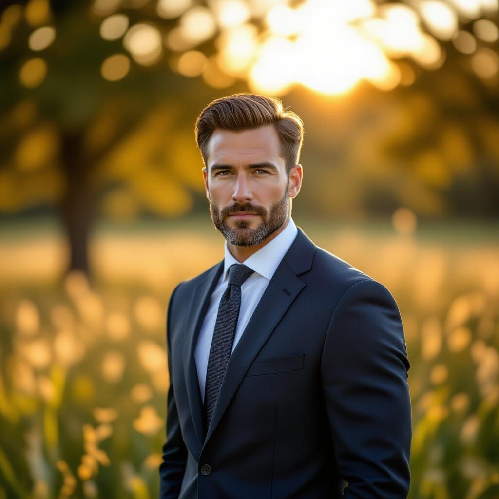 Man as Tree of the Field: A Vibrant Portrait