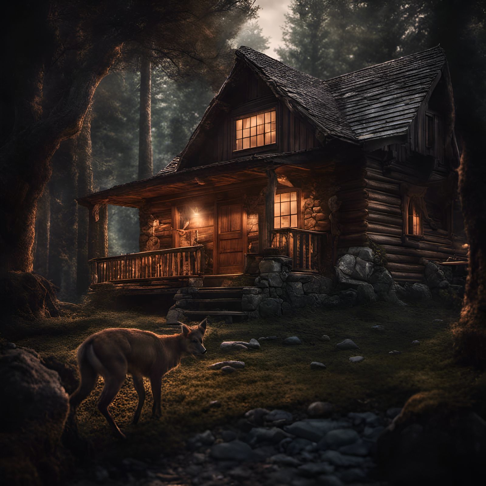 Cozy cabin   by @good_2_go
