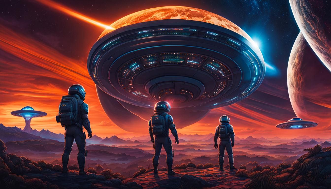 Simple Alien Image Generated by AI