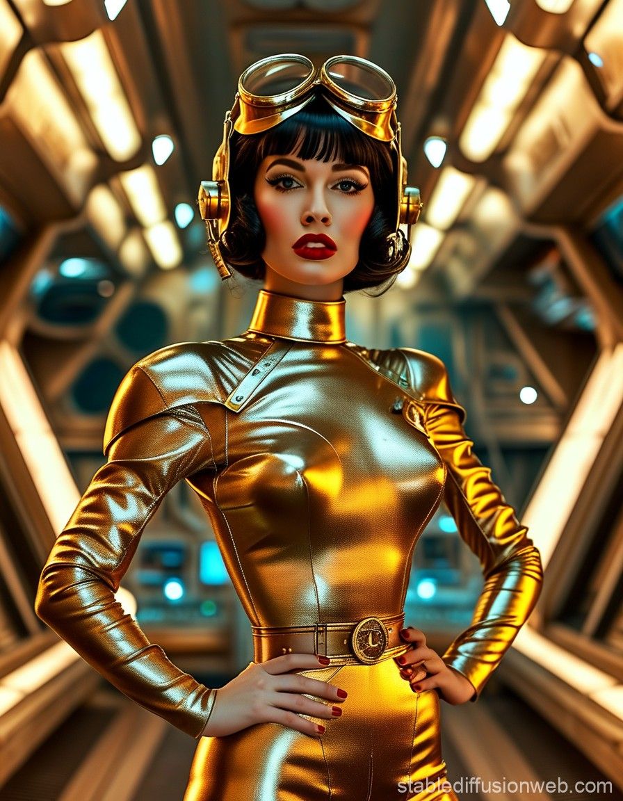 Retro SciFI Space Women
