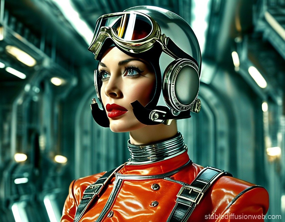 Retro SciFI Space Women
