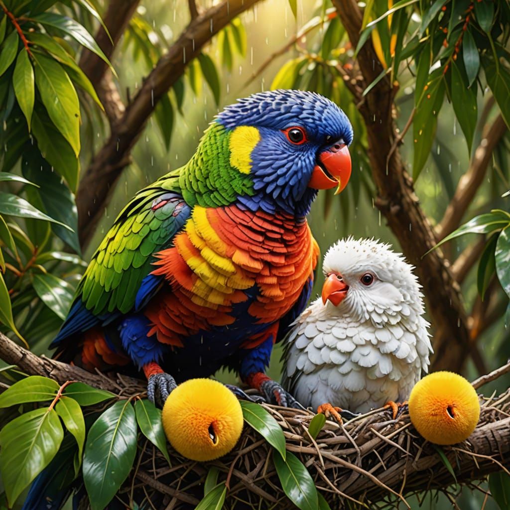Rainbow Lorikeets