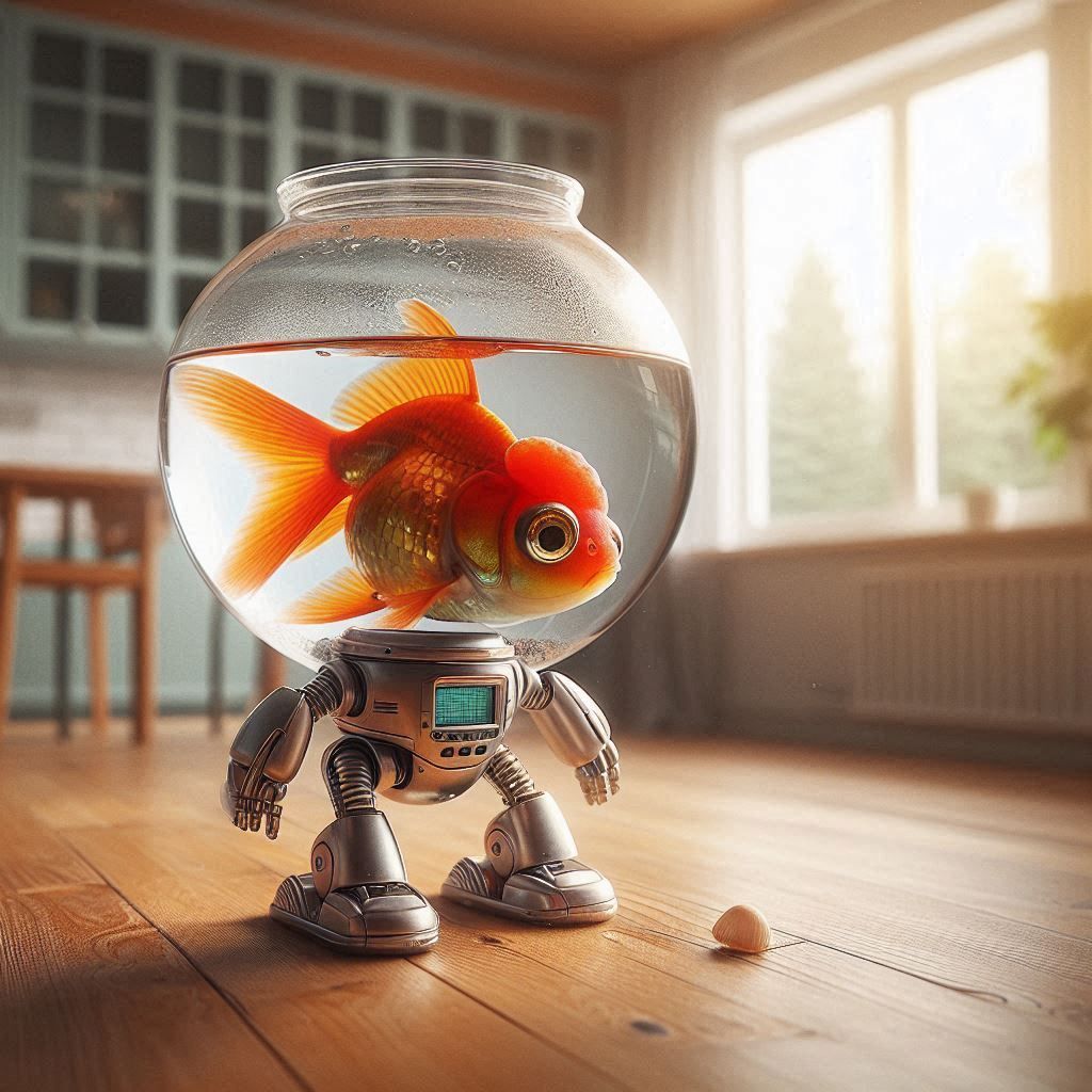Cyborg Goldfish