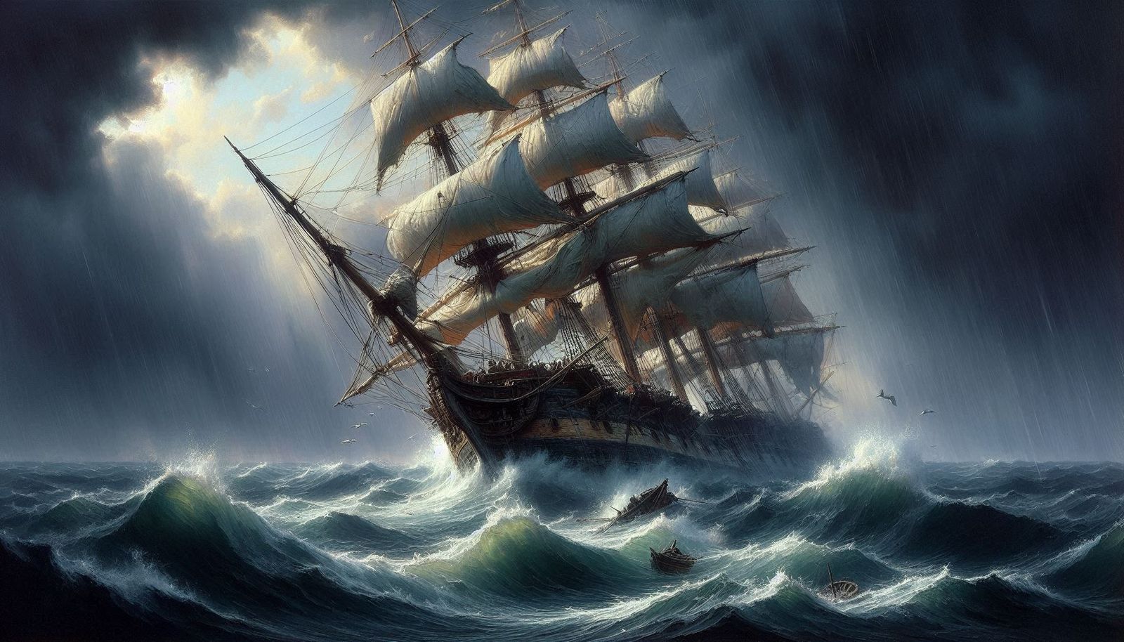 Wrecking in the storm