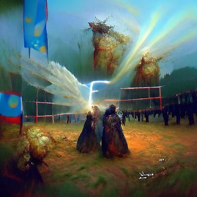 Fallen Angels Removing Their Wings