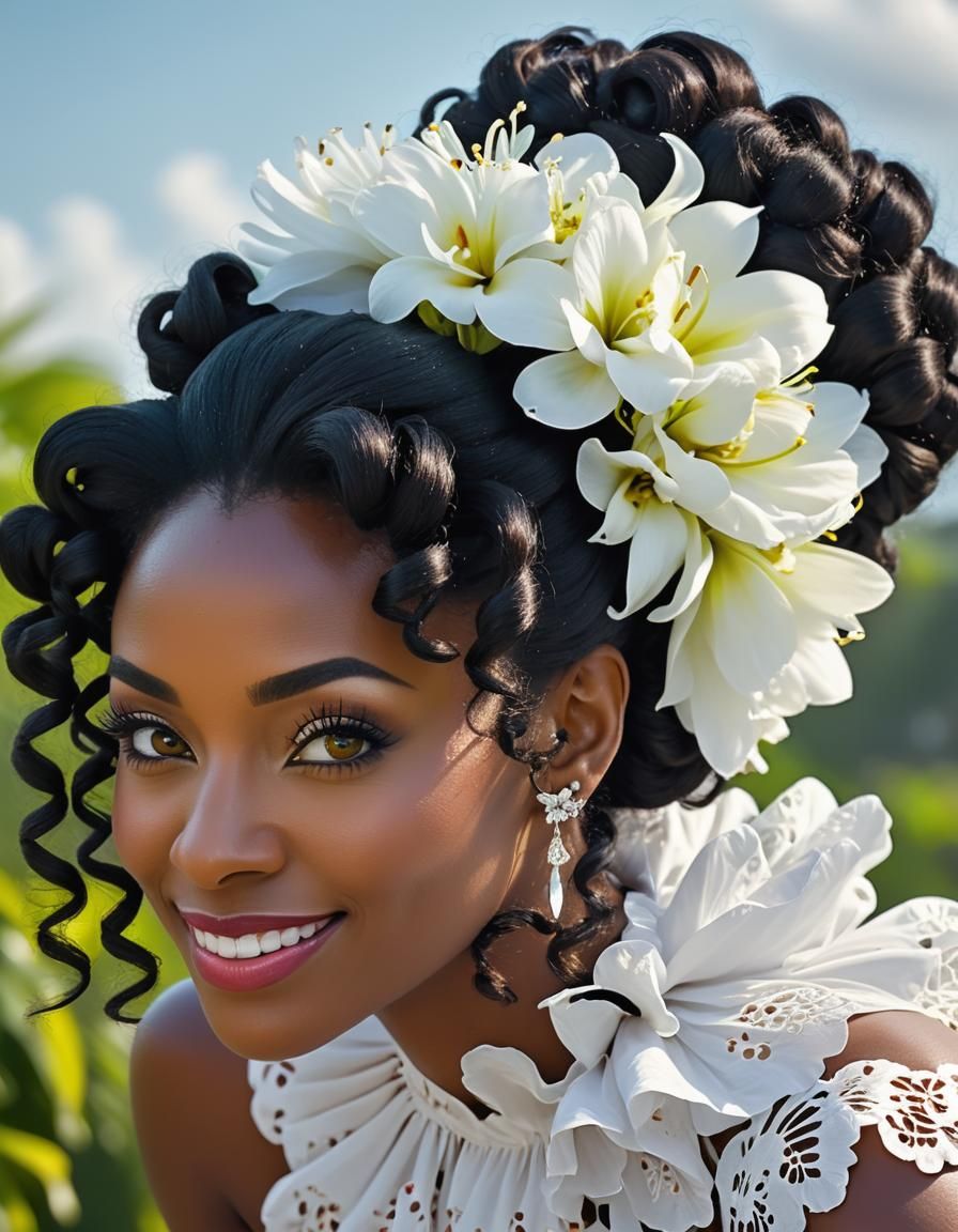 Nubian Blossom Beauty