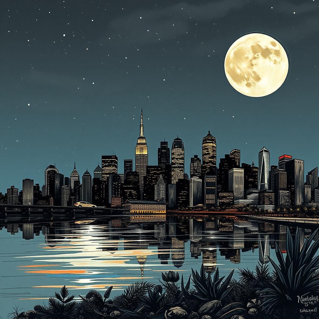 The City  by @Robarbie