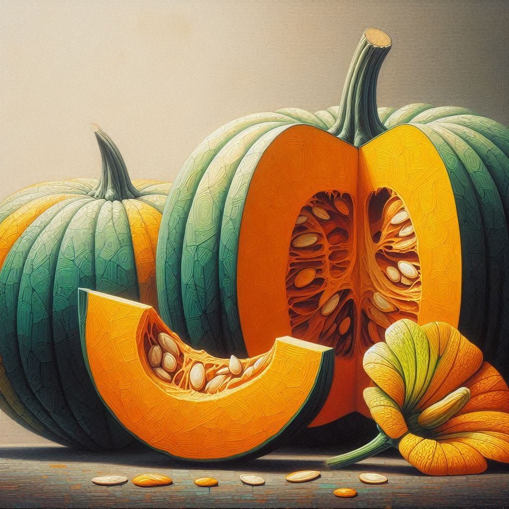 Abstract pumpkin
