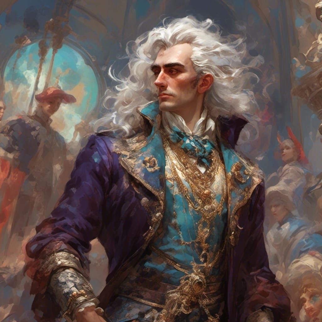 Victorian Circus Character Design Reference Sheet