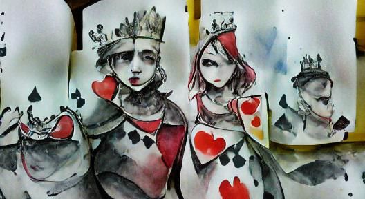 The King and Queen of Hearts