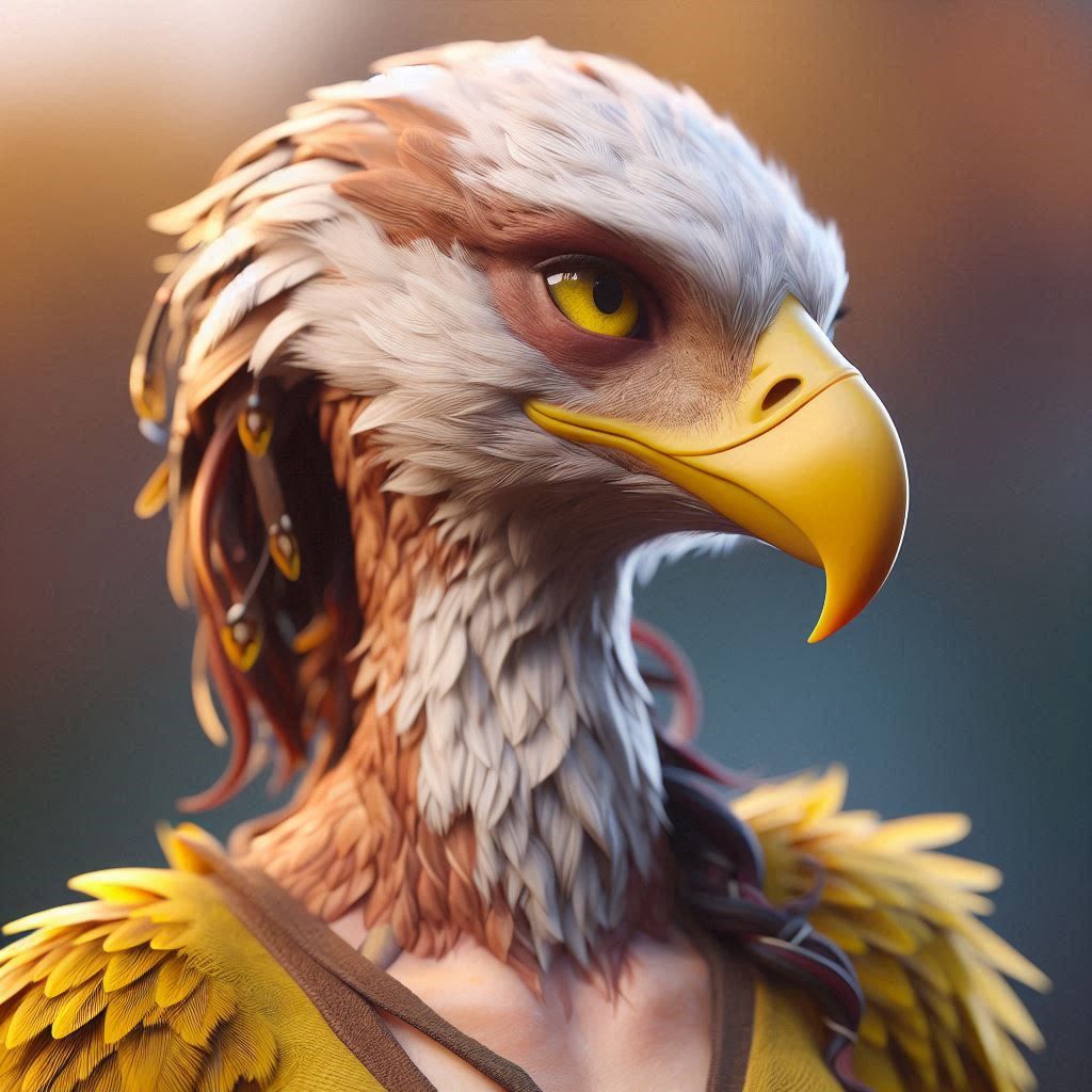 Femme oiseau