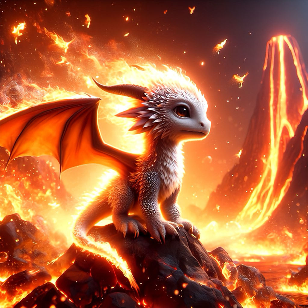 Baby Fire Dragon