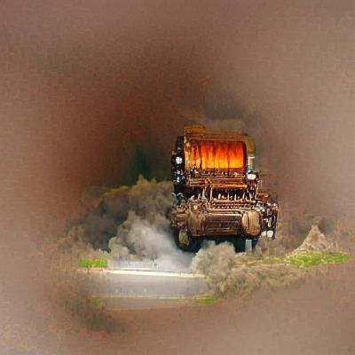 Steampunk Like Truck