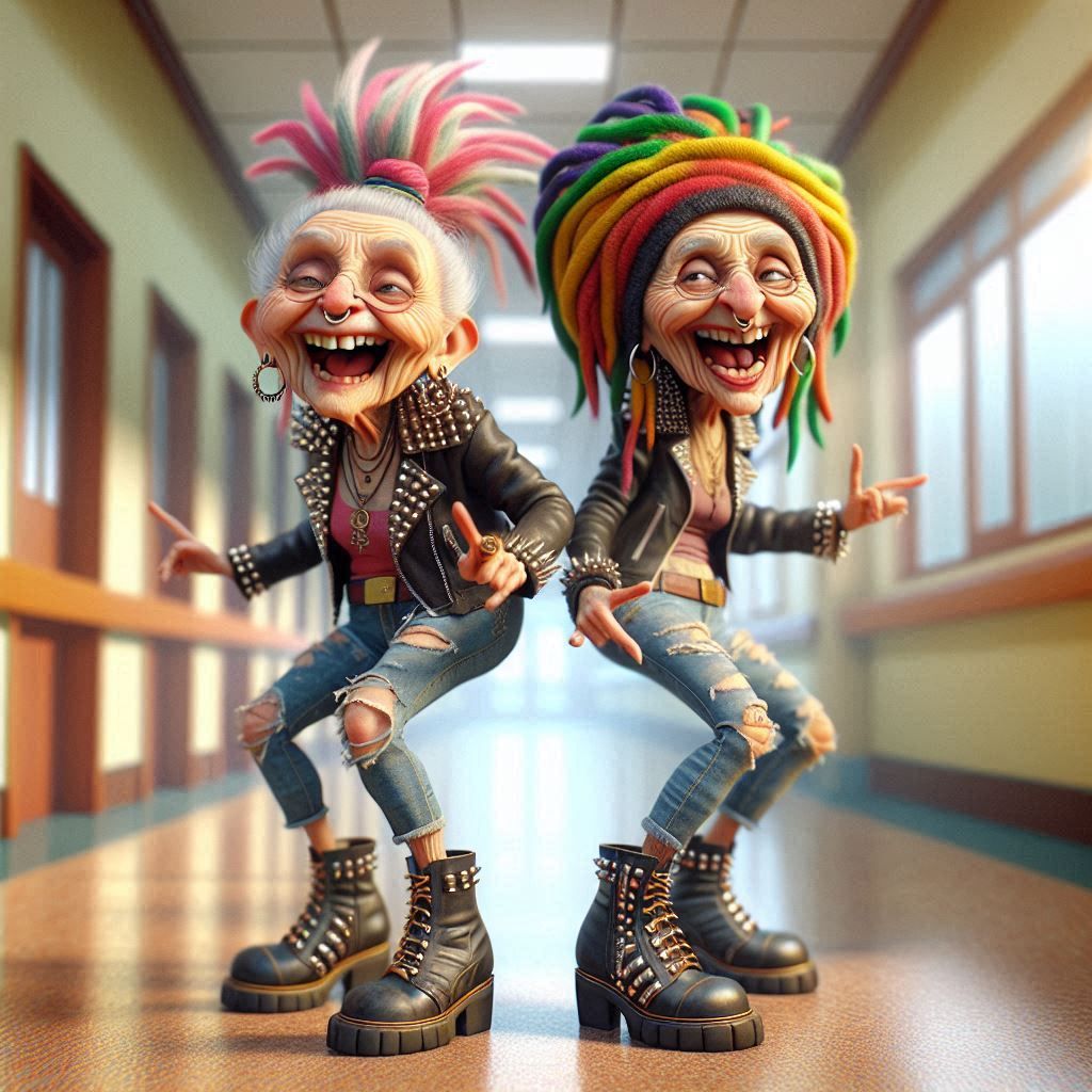 meanwhile in the nursing home ...