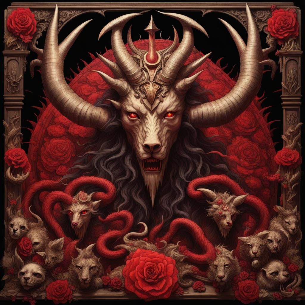 666 the number of the beast, sacrifice is going on tonight; maximalist ...