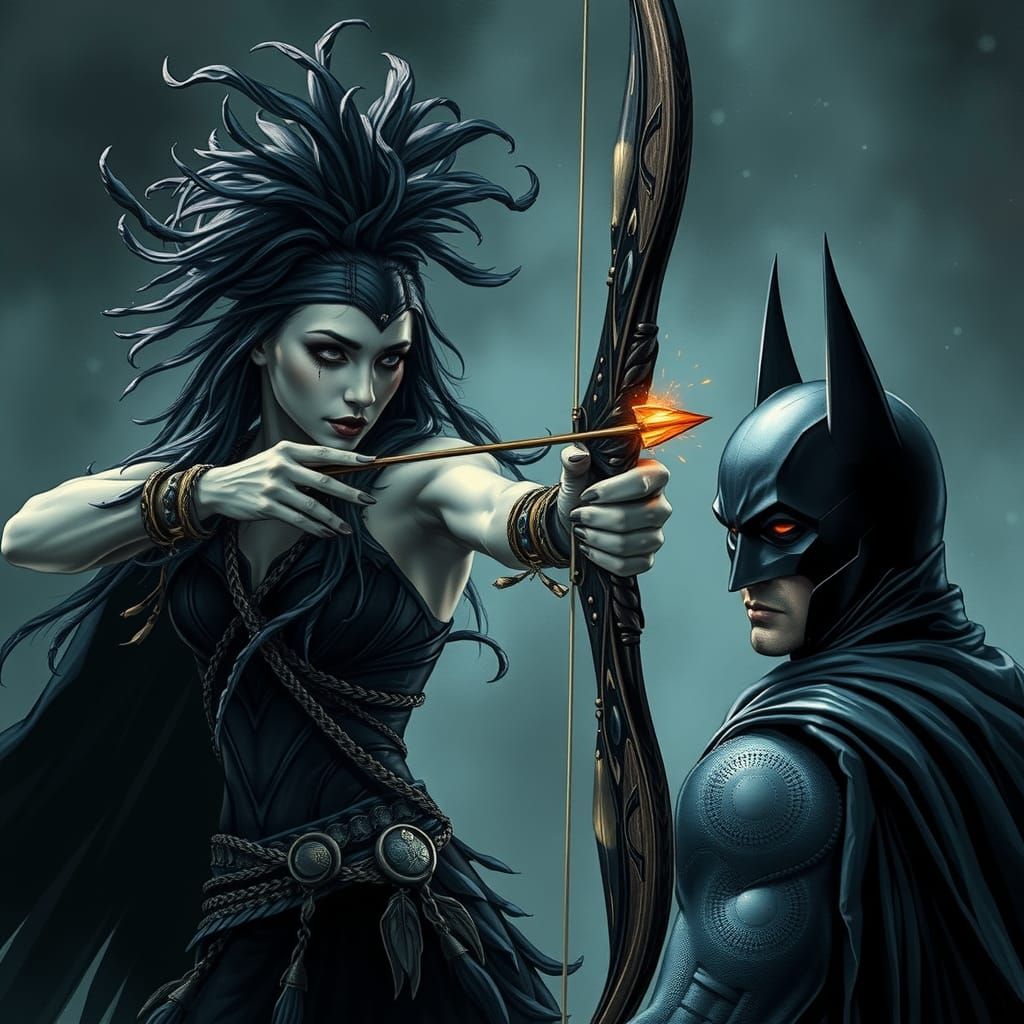 Indigenous Woman Villain Ready to Strike Batman