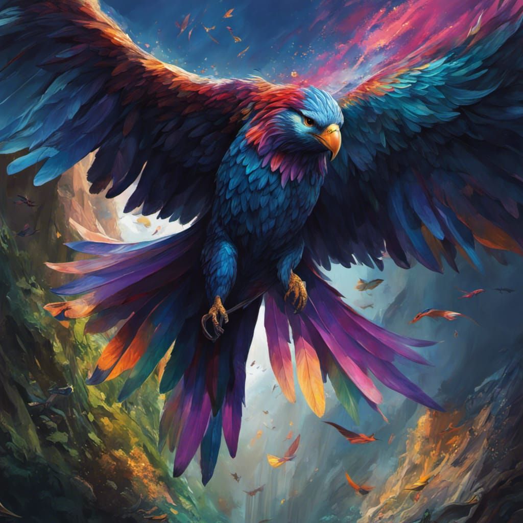 Things_with_wings Hyperrealistic, splash art, concept art, mid shot, intricately detailed, color depth, ...  by @Husband of Laeaurra