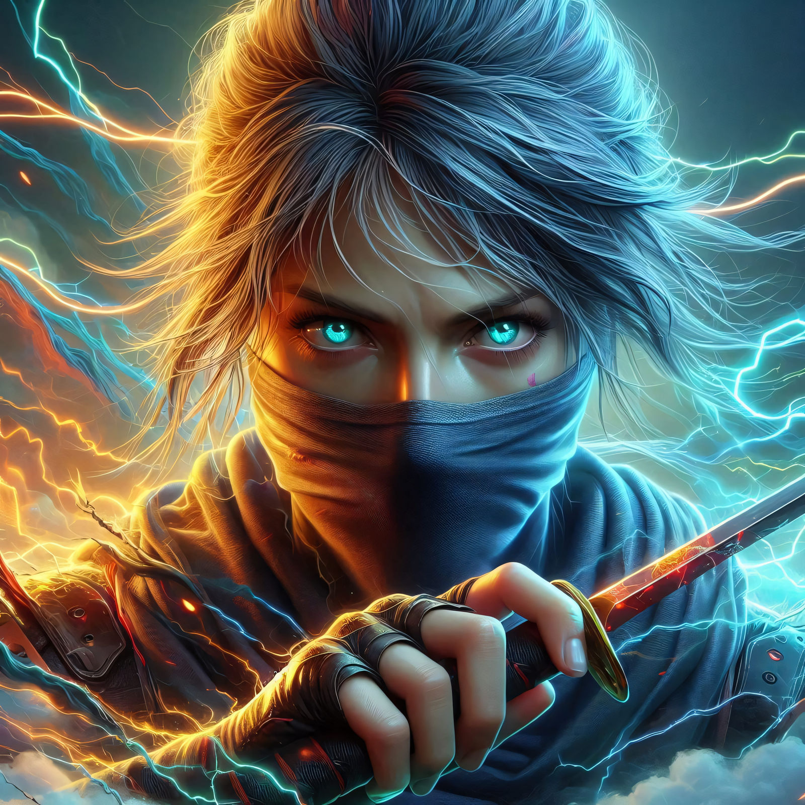 Ninja inspired by @HippiNinjaPirate