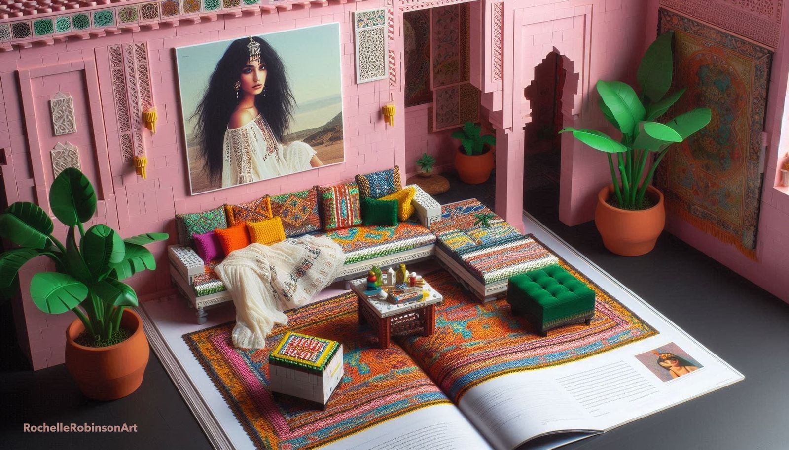 Interior Design - Lego Art