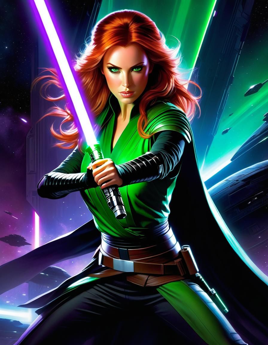 Mara Jade - AI Generated Artwork - NightCafe Creator