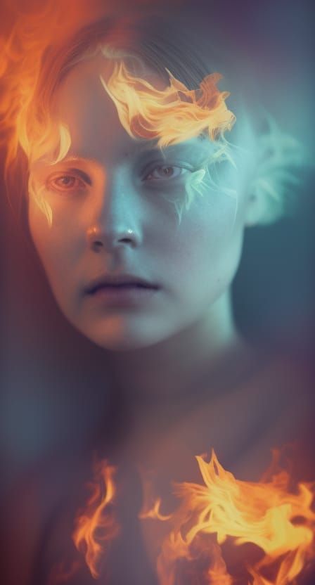 Goddess of fire and ice