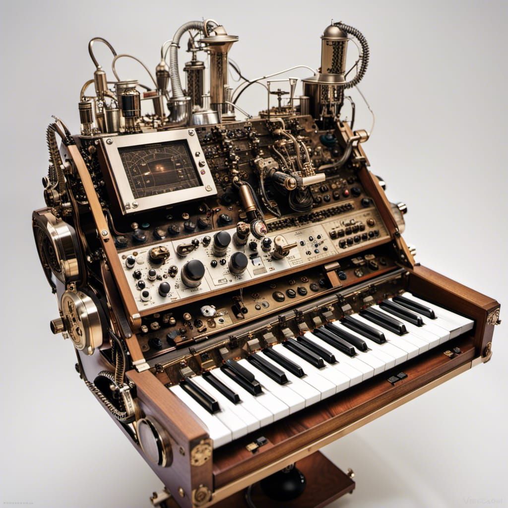 Steampunk Synthesizer  by @jonny lightning