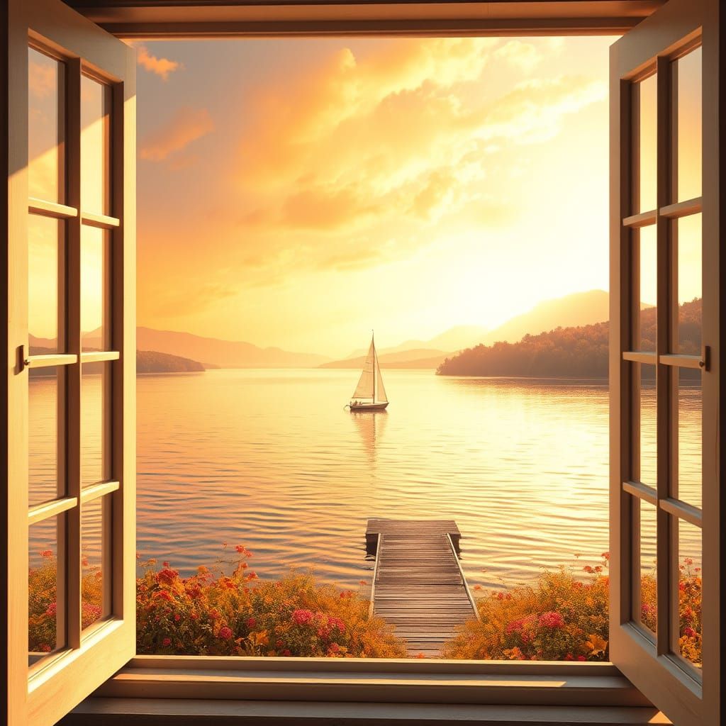 Vue de ma fenêtre   by @Piboulou 