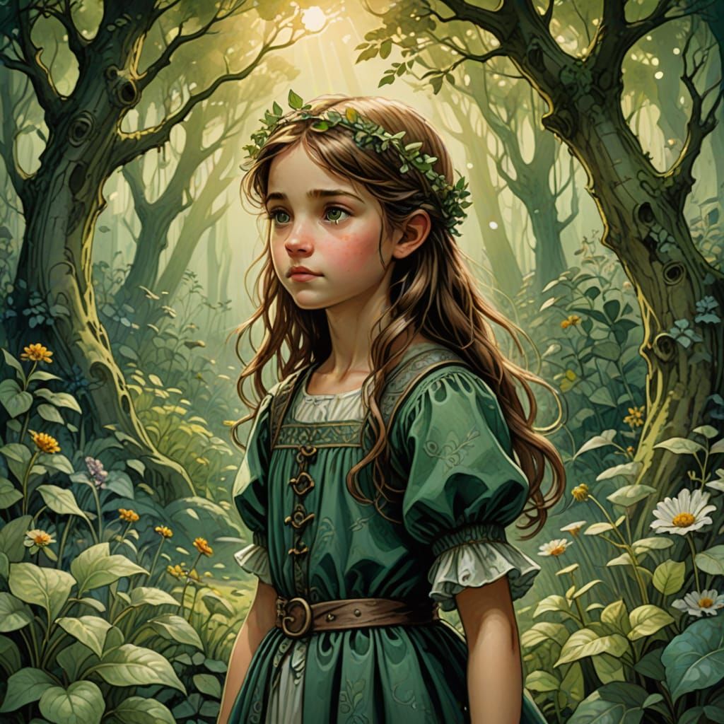 Kruvelux storybook illustration 