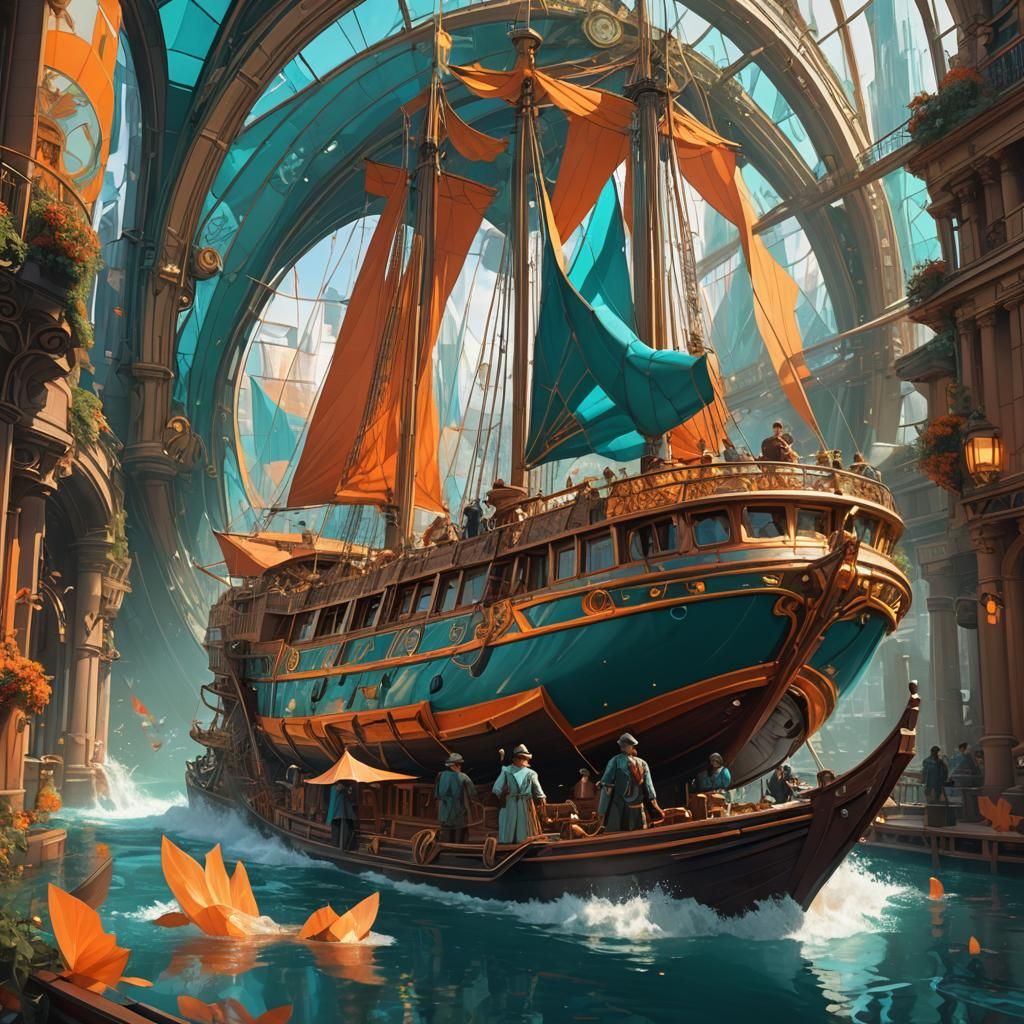 Fantasy boats