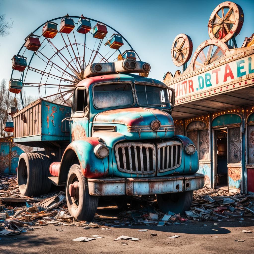 Abandoned Carnival  by @iAmDaddyRandy