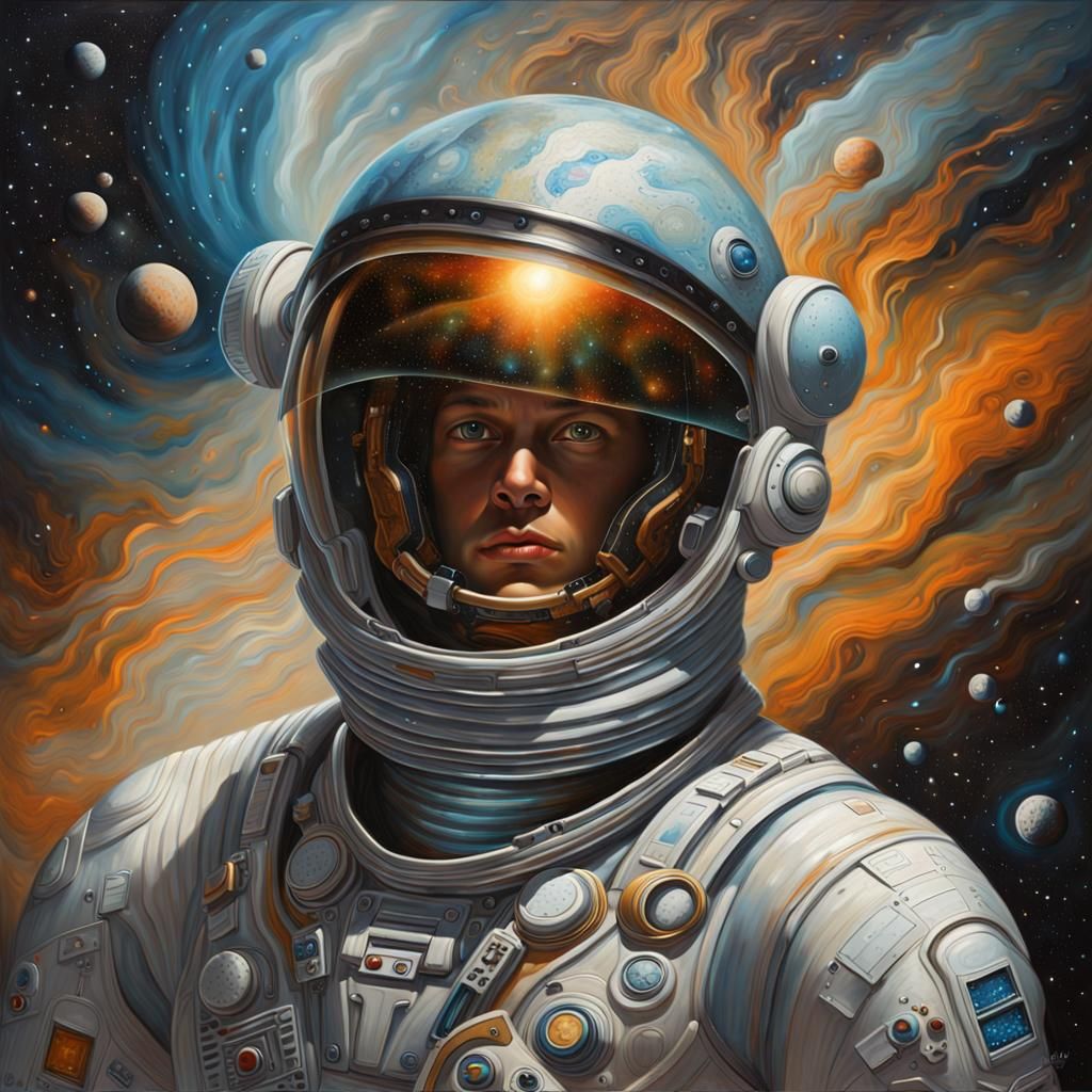 Astronaut - Ai Generated Artwork - Nightcafe Creator