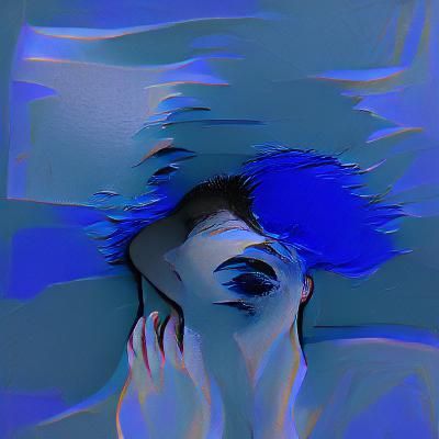 A harder shade of blue