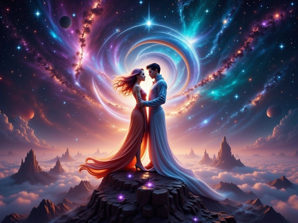 Under the Tapestry of the cosmos there is Love.