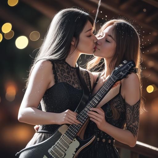 Funny- No Kissing Or Other People In Prompt