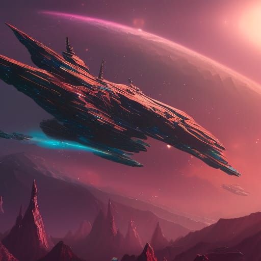 Galaxy destroyer - AI Generated Artwork - NightCafe Creator