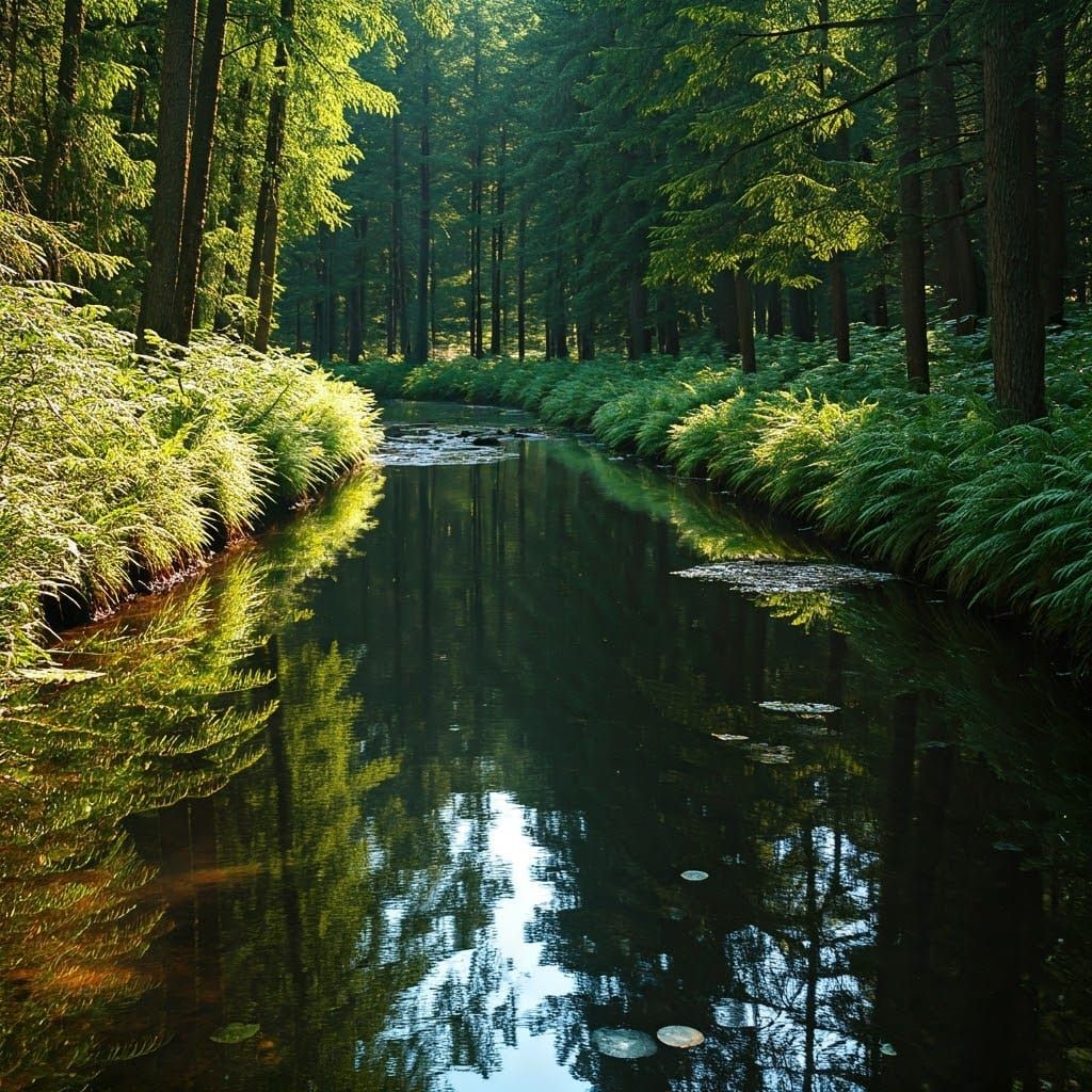 A Lone White Goat in the Form of Israel, Surrounded by Guide...