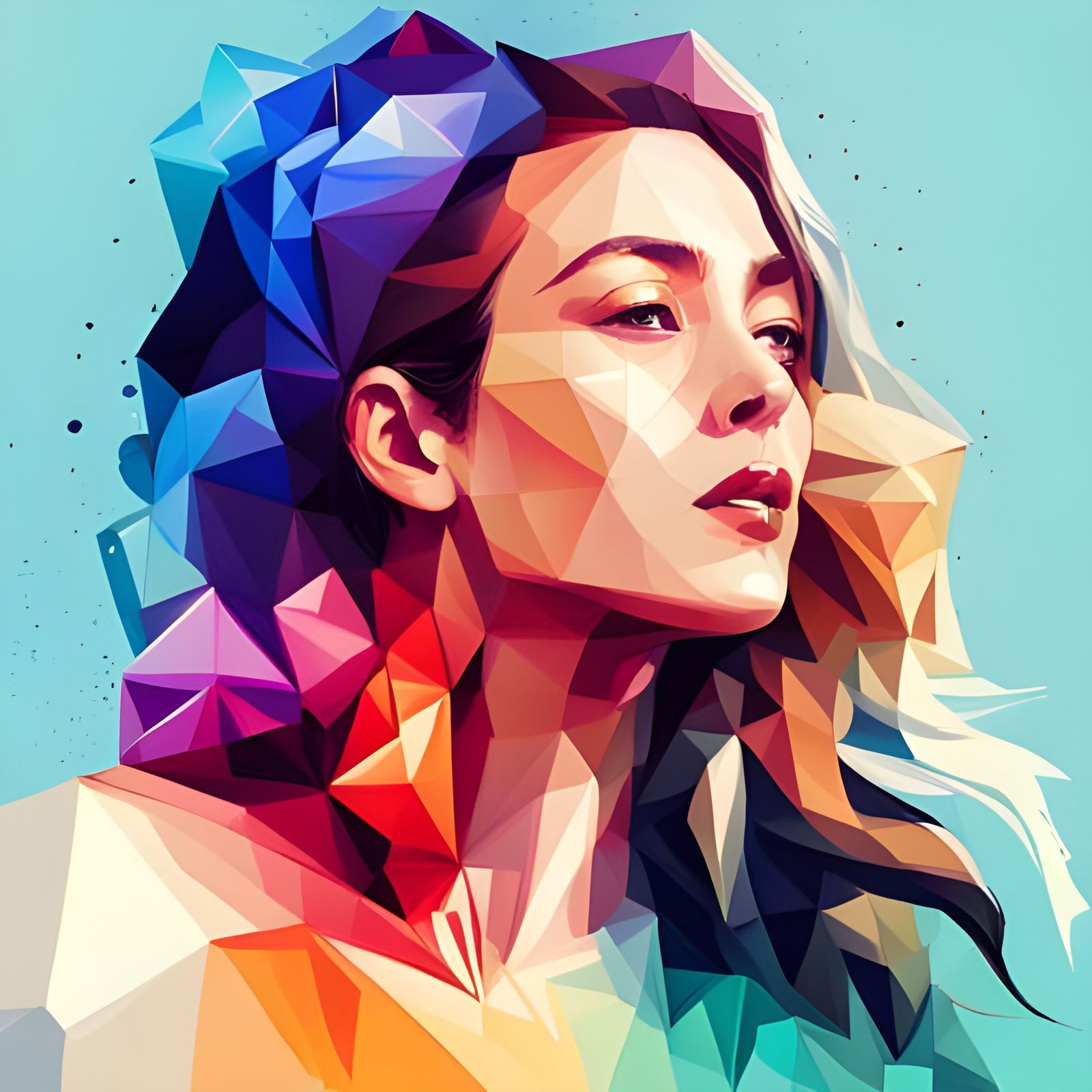 Polymorphic portrait   by @Aia