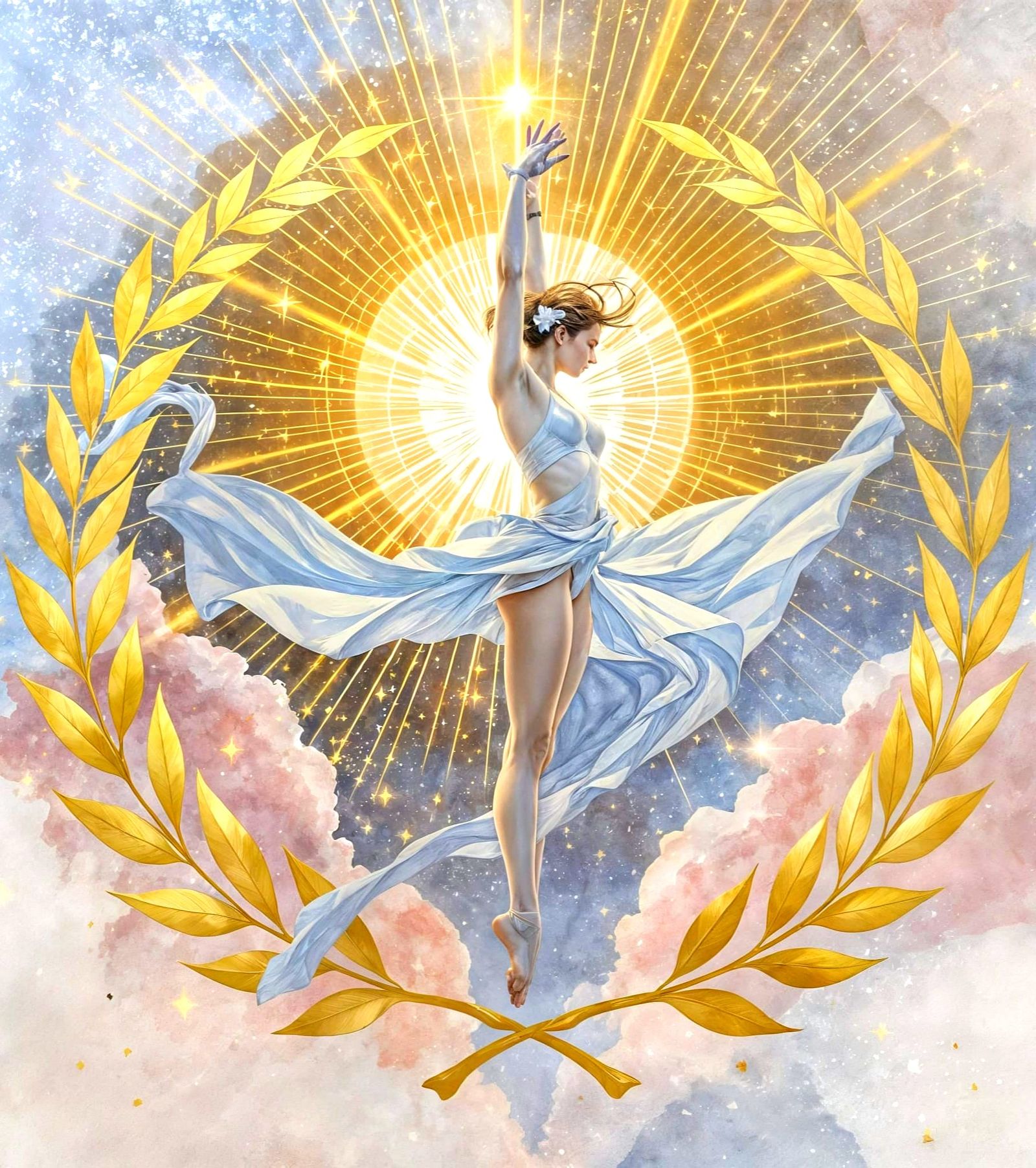 Olympic Sun, Gymnastic  by @Lina Poe