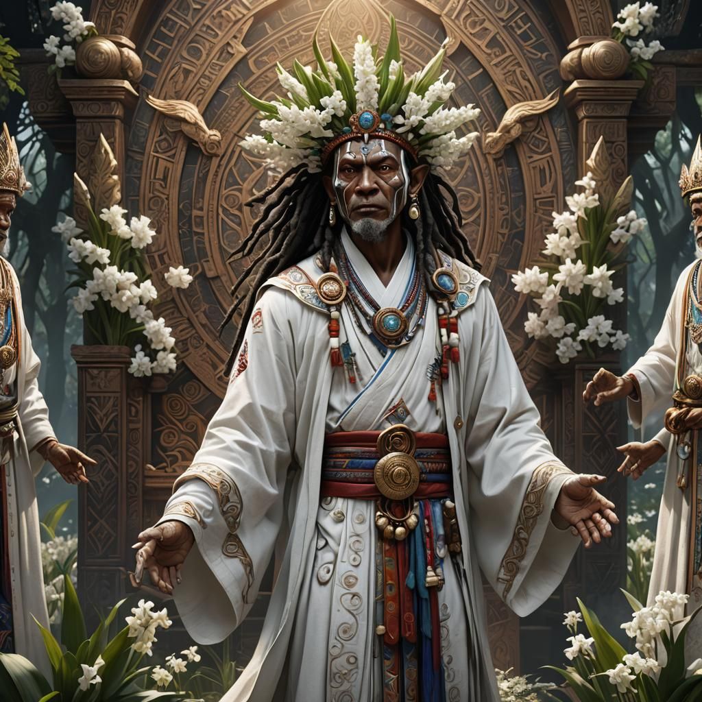 Nocku the holy seer of the hyacinth tribal counsel reveals h...