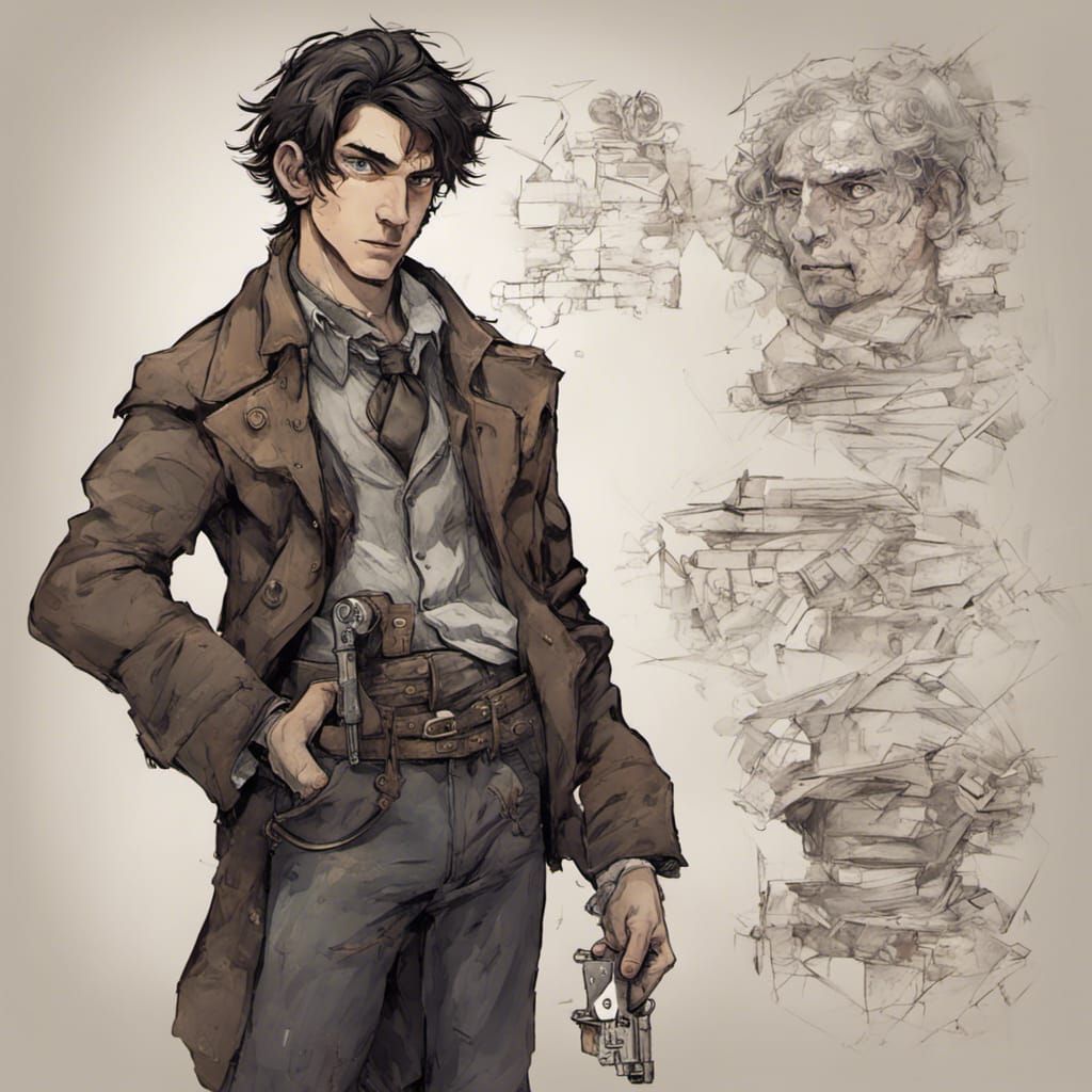 a gritty street urchin turned ambitious thief and inventor a...