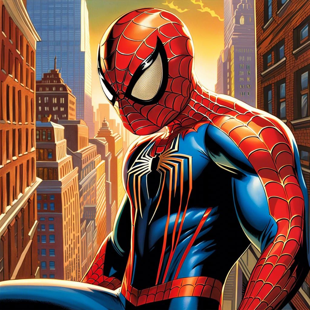 Spiderman - AI Generated Artwork - NightCafe Creator