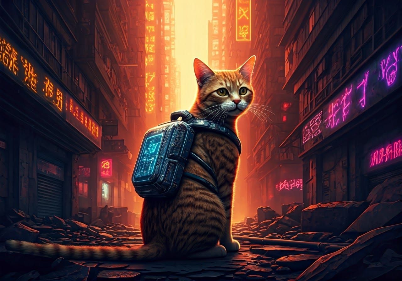 ._•STR/.\Y•_: Imagen Fast Meow (III)