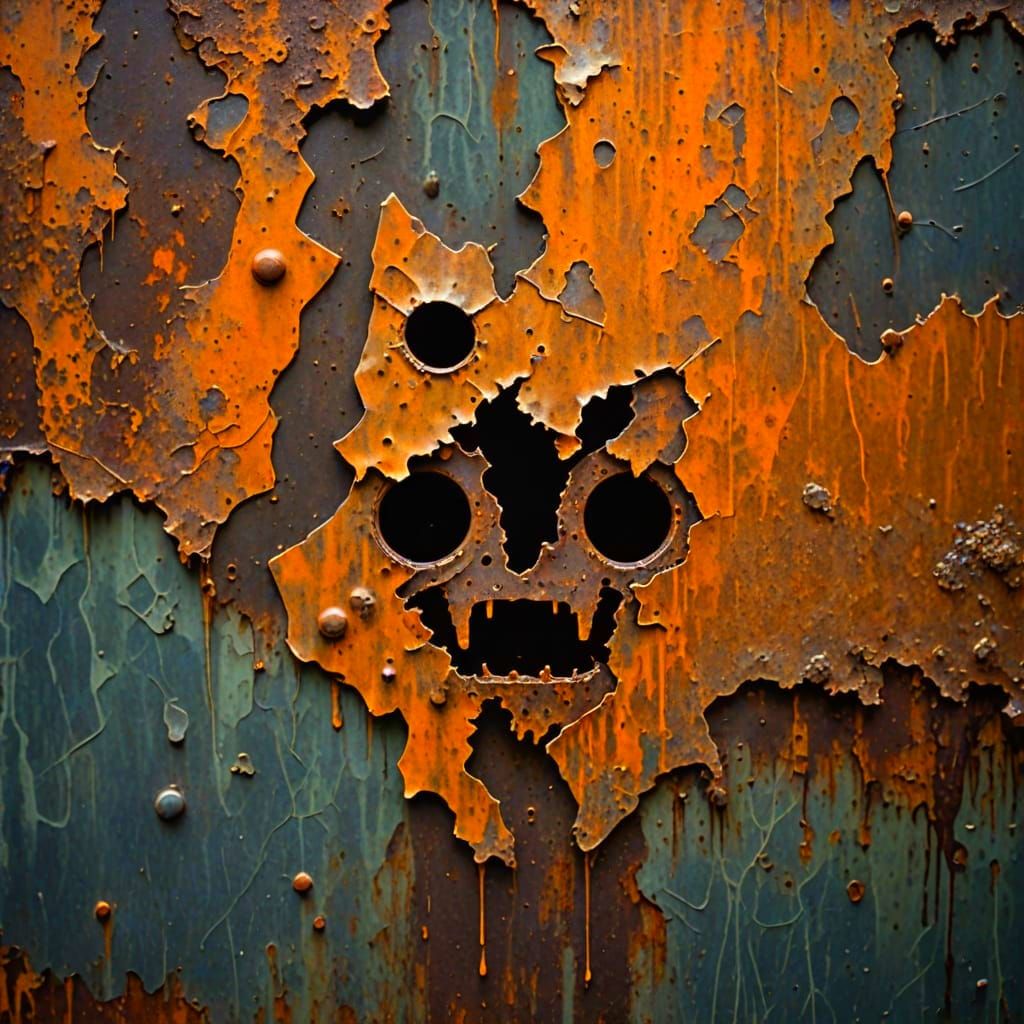 Grinning Corrosion  by @Macfoggy