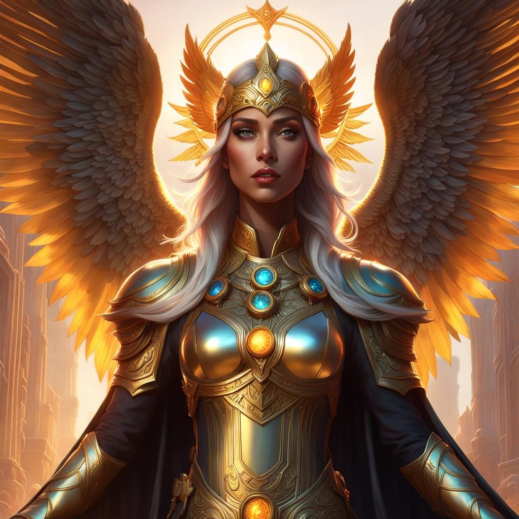 Shamsiel, Angel of the Sun, leader of the Watchers, Protector of Eden ...