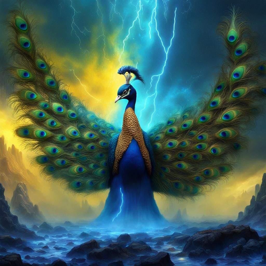The Peacock awakes